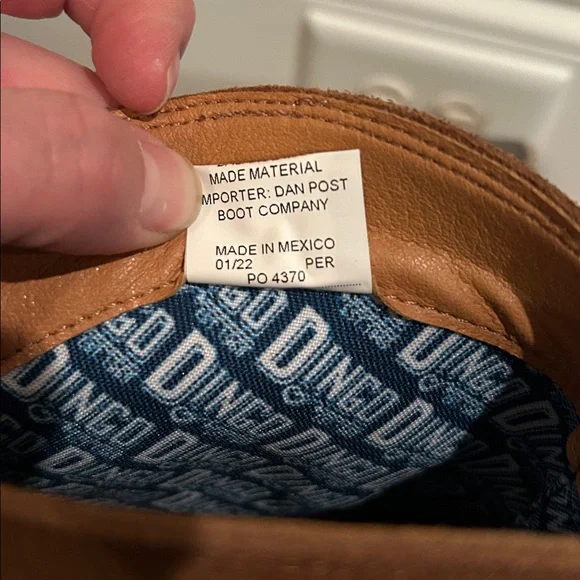 Dingo Kayce Brown Suede Fringe Boots - Picture 11 of 11